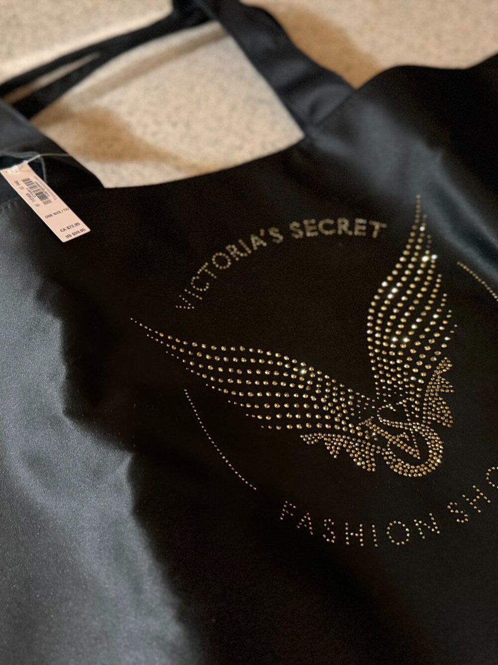 NWT! Victoria Secret Fashion Show Large Tote Bag
